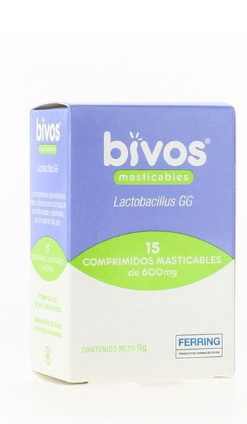 Ferring Bivos Masticable 600mg 15 comprimidos