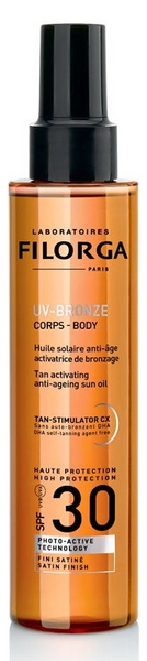 Filorga UV-Bronce Aceite Solar Antiedad Bronceado SPF30 150 ml