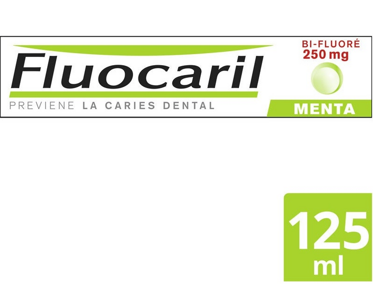 Fluocaril Bi-Fluoré 250 Pasta Dentífrica Sabor Menta 125 ml