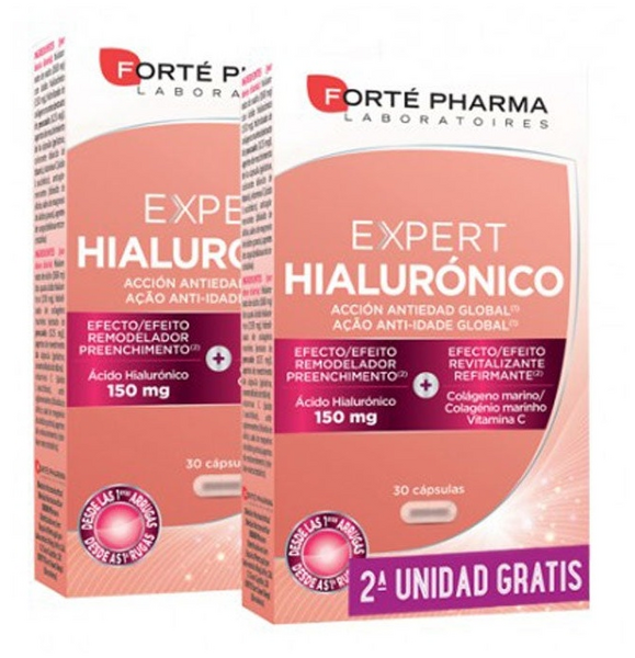 Forté Pharma Cofre Expert Hialurónico 2x30 Cápsulas