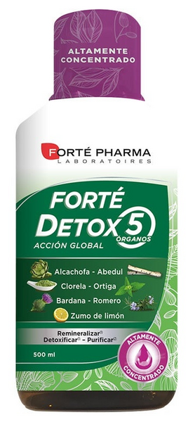 Forté Pharma Detox 5 Órganos 500 ml