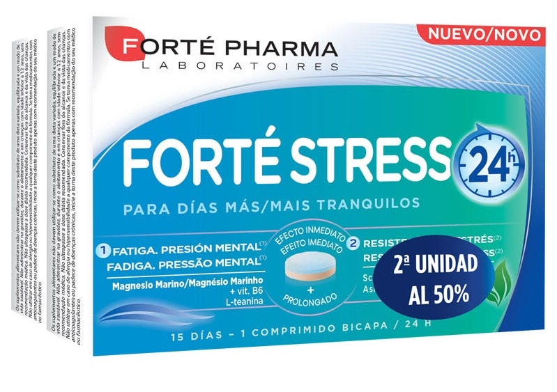 Forté Pharma Forté Stress 24 Horas 2x15 Comprimidos