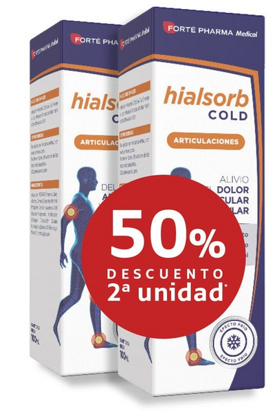 Forté Pharma Hialsorb Cold Masaje Deportivo 2x100 ml