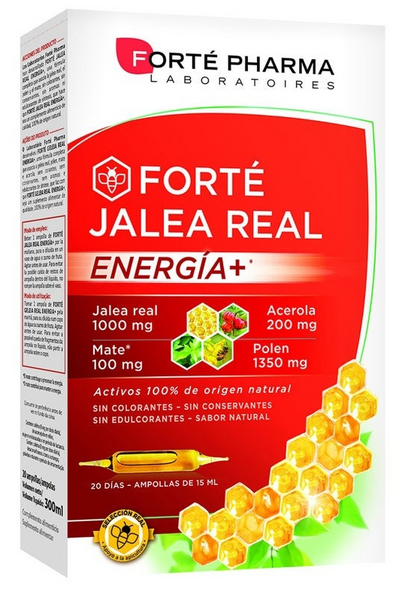 Forté Pharma Jalea Real Energía+ 20 Ampollas