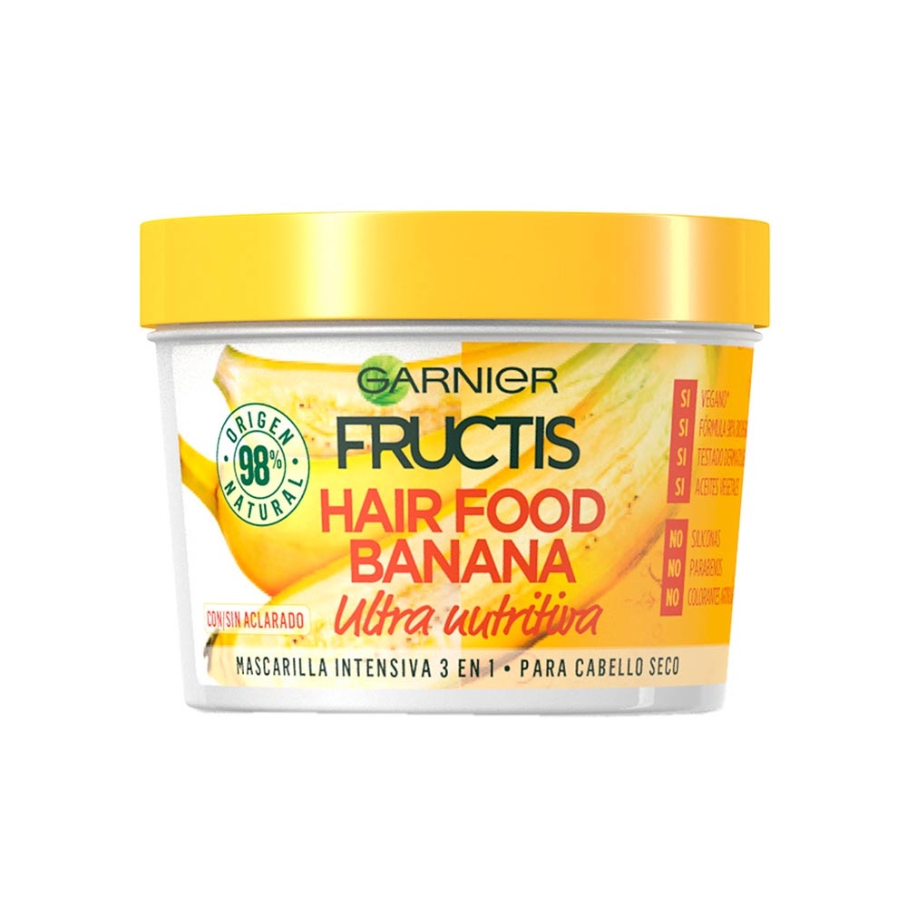 Fructis Mascarilla Hair Food Banana 390 ml