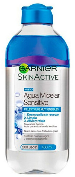 Garnier Agua Micelar Sensitive 400 ml