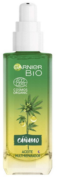 Garnier Bio Aceite Noche Cáñamo Multi Reparador 30 ml