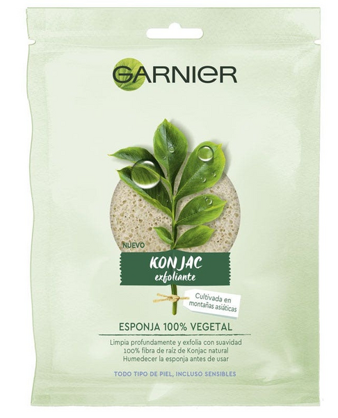 Garnier Bio Esponja Ecológica Konjac Exfoliante 1 Ud