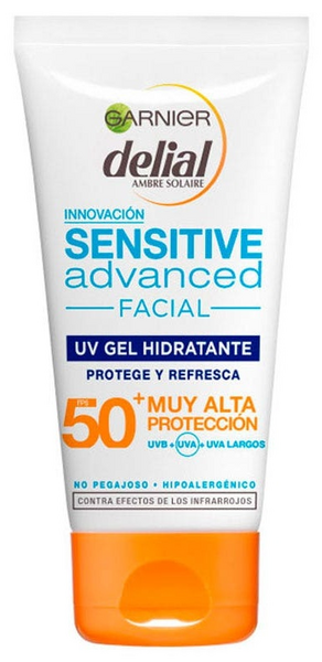 Garnier Delial Protector Solar Facial Sensitive Advanced SPF50+ 50ml
