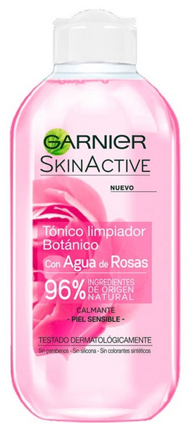 Garnier Tónico Limpiador Piel Sensible Skin Active 200 ml