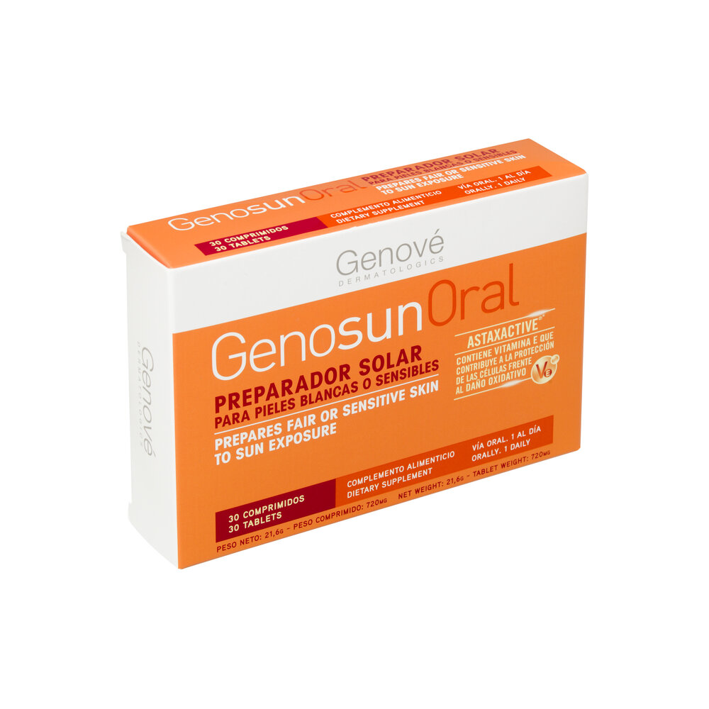 Genosun oral 30 comprimidos