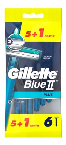 Gillette Blue II Plus 5+1 uds