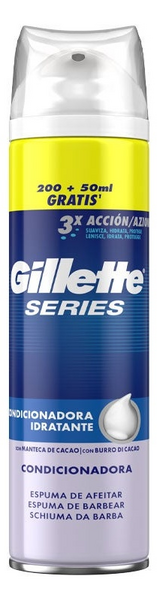 Gillette Espuma Afeitado Series Acondicionador 250 ml