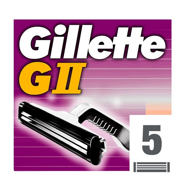 Gillette Recambios GII 5 Uds