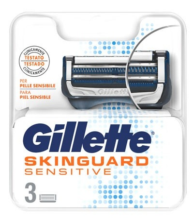 Gillette Skinguard Sensitive 3 uds