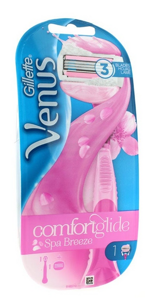 Gillette Venus Comfortglide SpaBreeze Maquinilla Afeitar Mujer