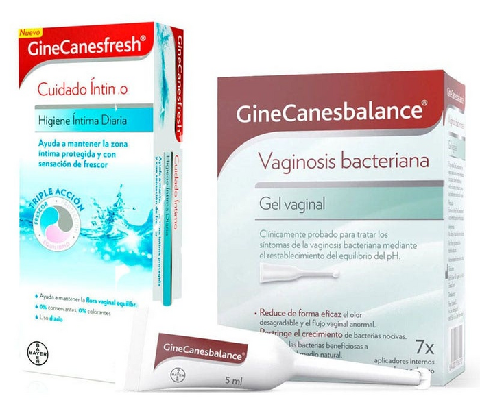 Gine-canestén Ginecanesbalance Vaginosis Bacteriana + Ginecanesfresh Higiene Íntima Diaria 200 ml