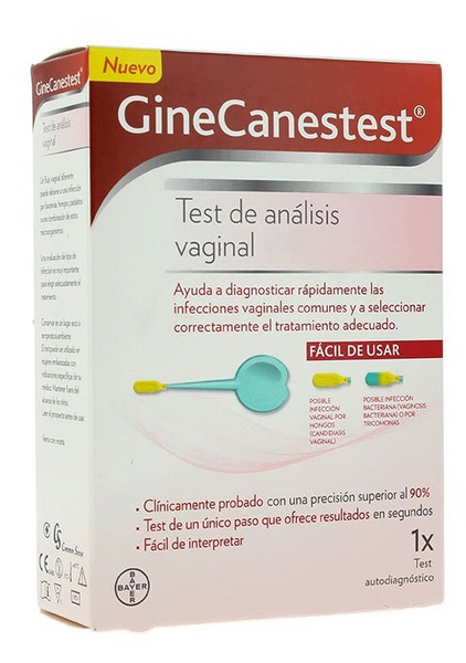GineCanestest Test de Análisis Vaginal Bayer