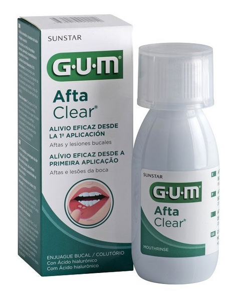 Gum Afta Clear Colutorio 120 ml