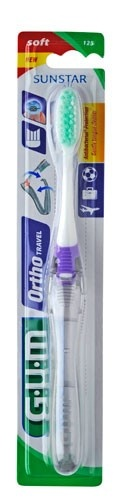 Gum Ortho Cepillo de Dientes Suave Viaje