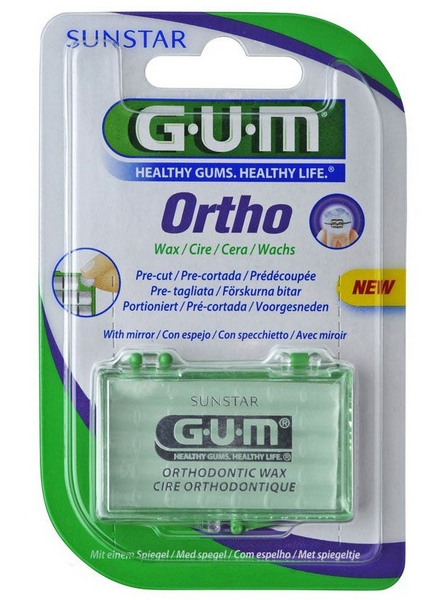 Gum Ortho Cera Ortodoncia Con Espejo