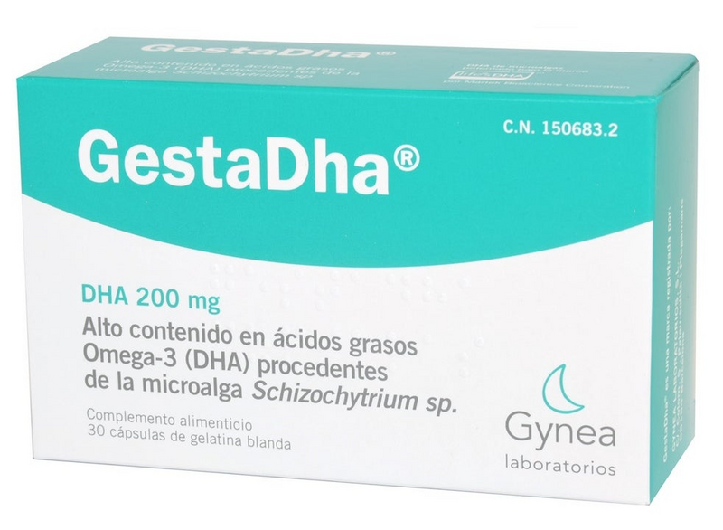 Gynea GestaDha 30 Cápsulas Blandas