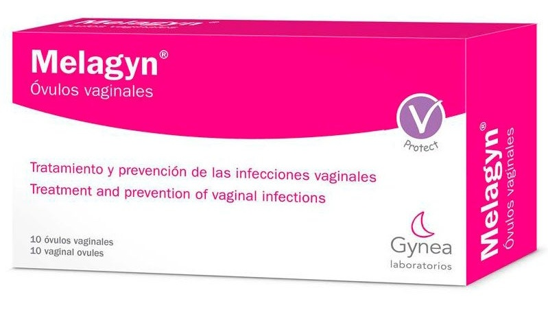 Gynea Melagyn Óvulos Vaginales 10 uds