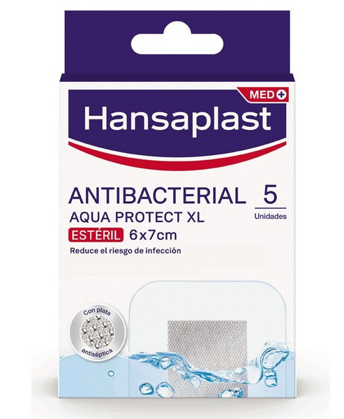 Hansaplast Aqua Protect XL 6x7cm 5 uds
