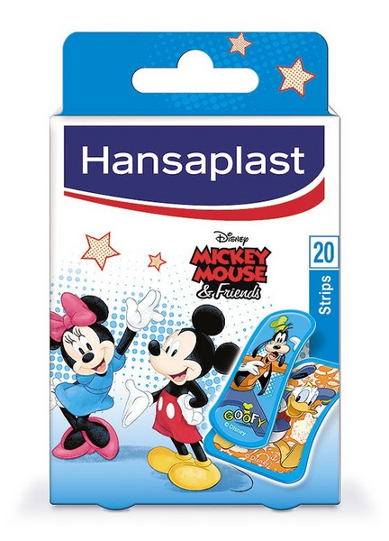 Hansaplast Curitas Junior Mickey y Amigos Disney 20 Uds