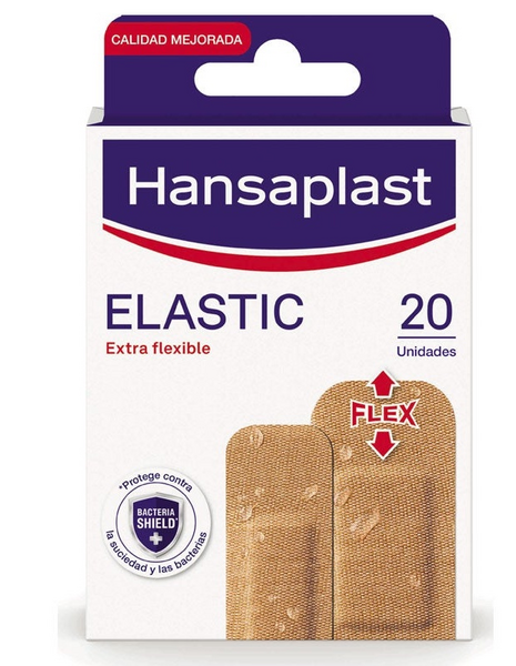 Hansaplast Elastic Extra Flexible 2 Tamaños 20 uds