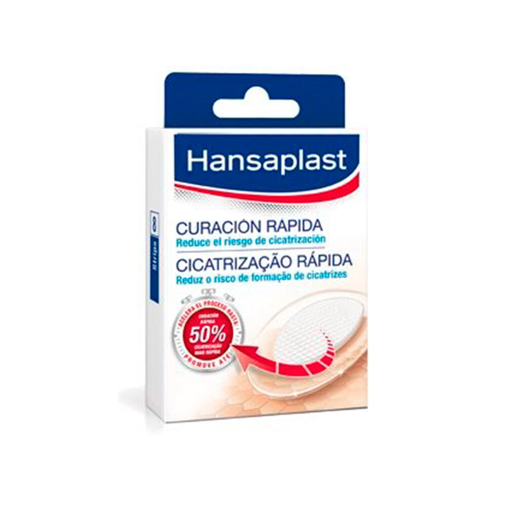 Hansaplast Med Apósitos Curación Rápida 8 unidades