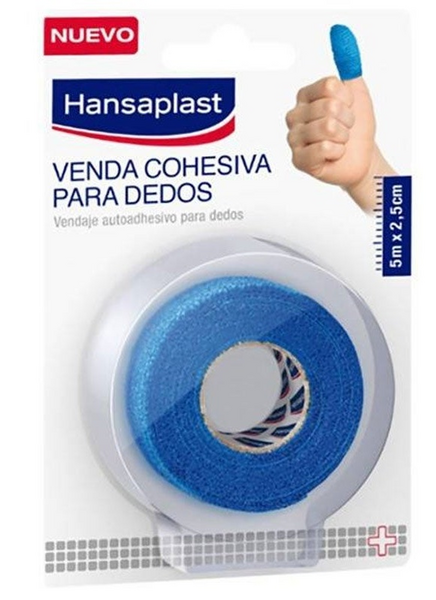 Hansaplast Venda Cohesiva para Dedos 5mx2,5cm Azul