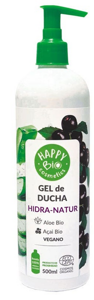 Happy Bio Gel de Ducha Açai & Aloe 500 ml