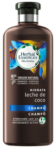 Herbal Essence Champú Hidrata Leche de Coco 400 ml