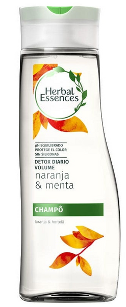 Herbal Essences Champú Detox Naranja y Menta 400 ml