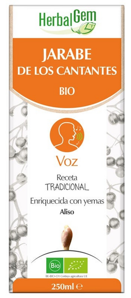 Herbal Gem Jarabe de los Cantantes Bio 250 ml