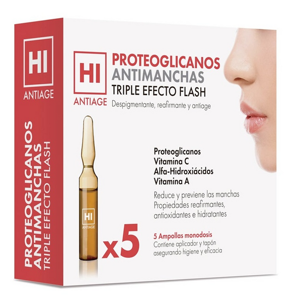 HI Antiage Ampollas Proteoglicanos Antimanchas Triple Efecto Flash 5x2 ml