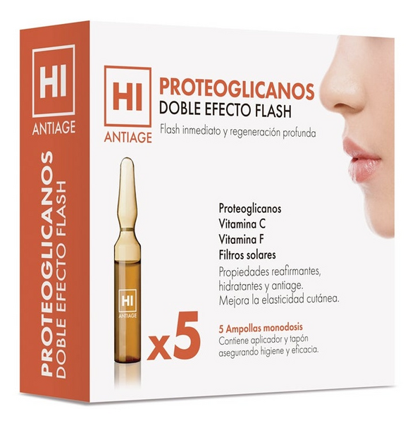 HI Antiage Ampollas Proteoglicanos Doble Efecto Flash 5x2 ml
