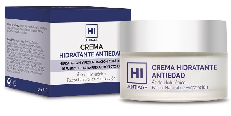 HI Antiage Crema Hidratante Antiedad 50 ml
