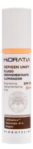 Hidrotelial Depigen Unify Fluido Despigmentante Iluminador SPF50 50 ml