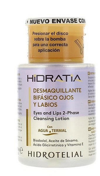 Hidrotelial Desmaquillante Bifásico Ojos y Labios 150 ml