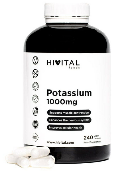 Hivital Potassium 1000 mg 240 Cápsulas