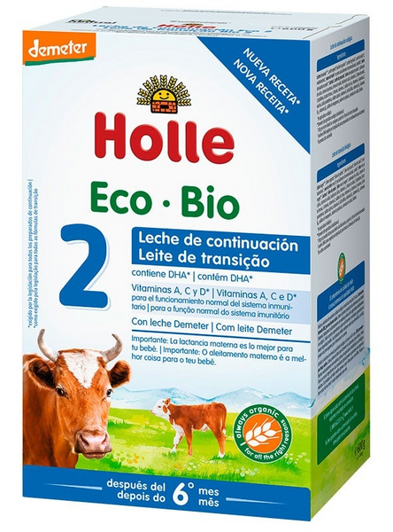Holle Eco-Bio Leche de Continuación 2 +6m 600 gr