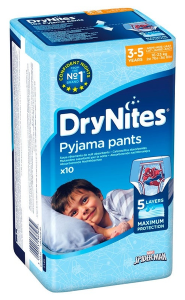Huggies Pañales DryNites Niño 3-5 años 10 Uds