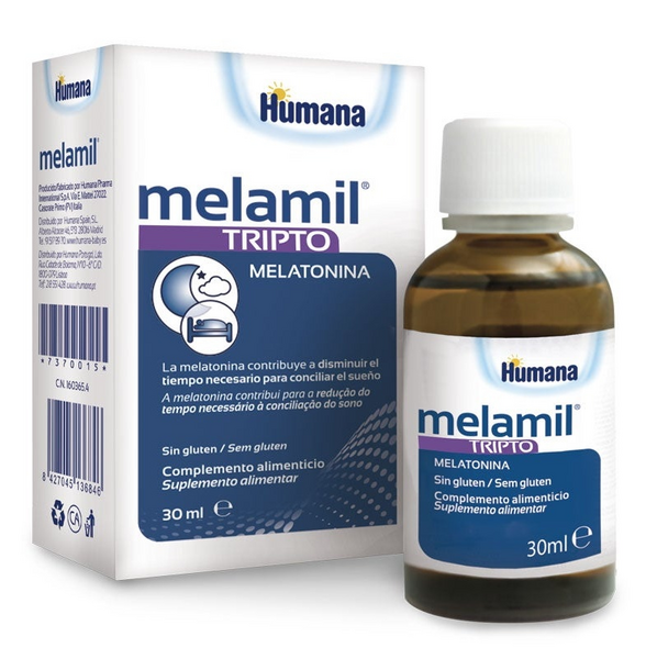 Humana Baby Melamil Tripto Melatonina, Triptófano y Vitamina B6 30 ml