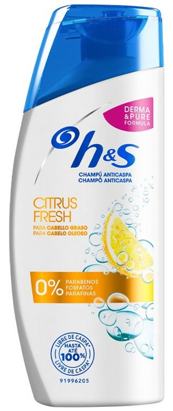 H&S Champú Citrus Fresh 90 ml