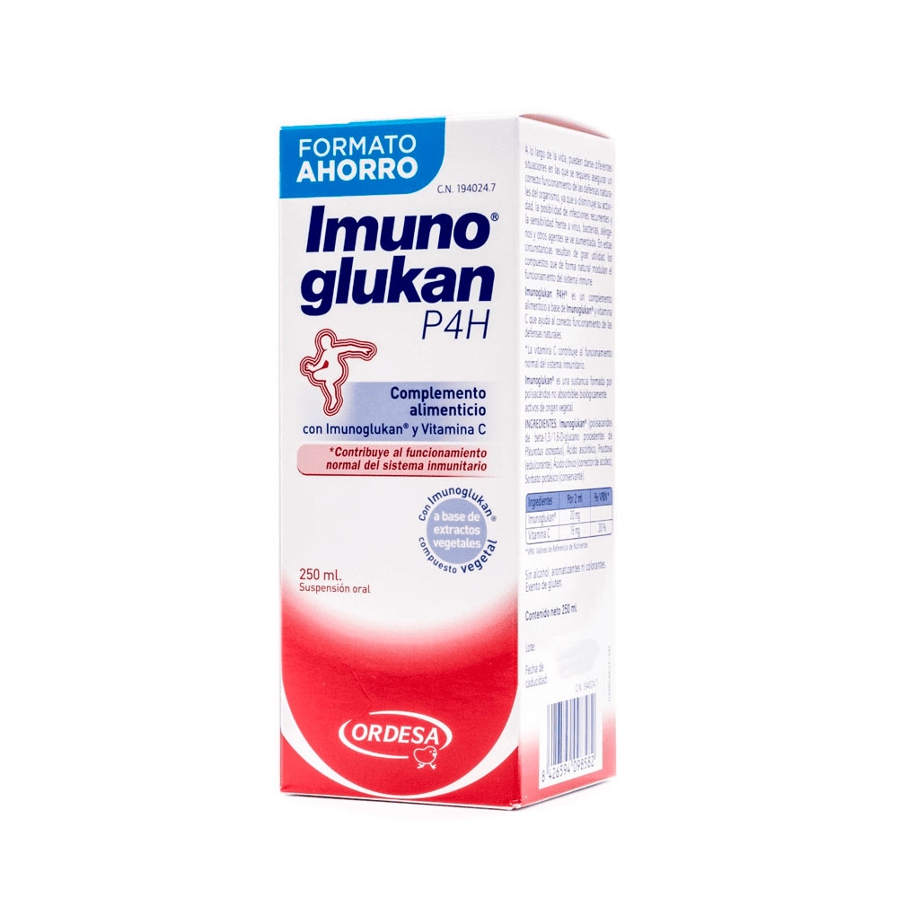 Imunoglukan jarabe formato ahorro 250 ml