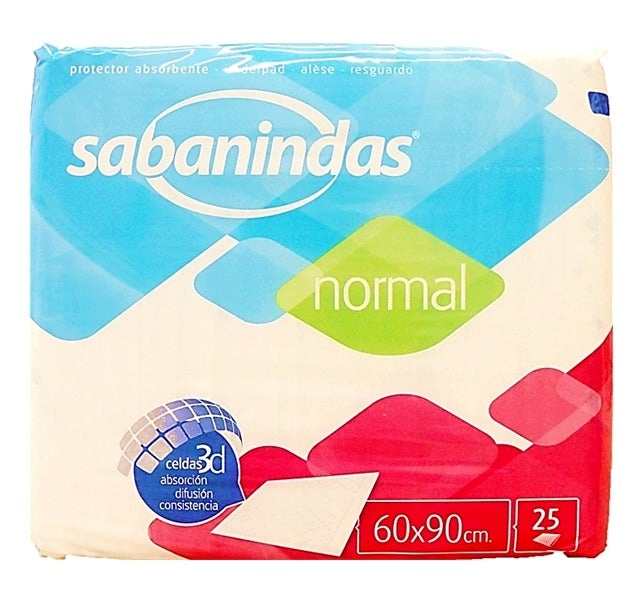 Indas Sabanindas Normal 60x90 25 uds