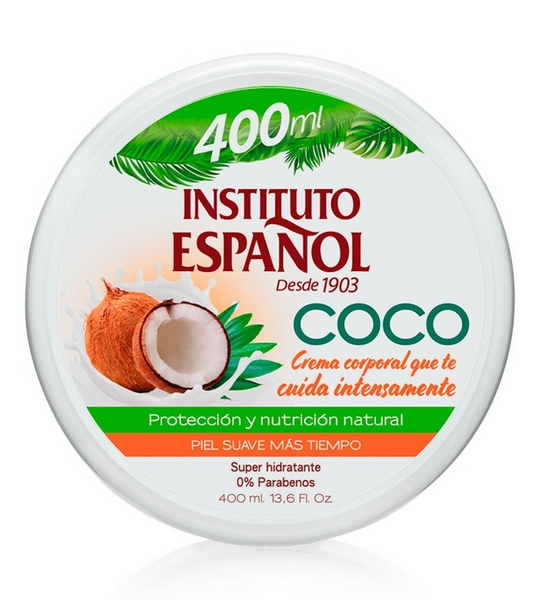 Instituto Español Crema Corporal Coco 400 ml