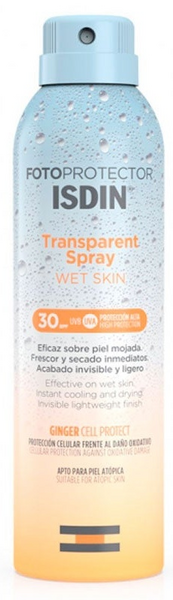 Isdin Fotoprotector Fotoprotector Transparente SPF30 Wet Skin 250 ml